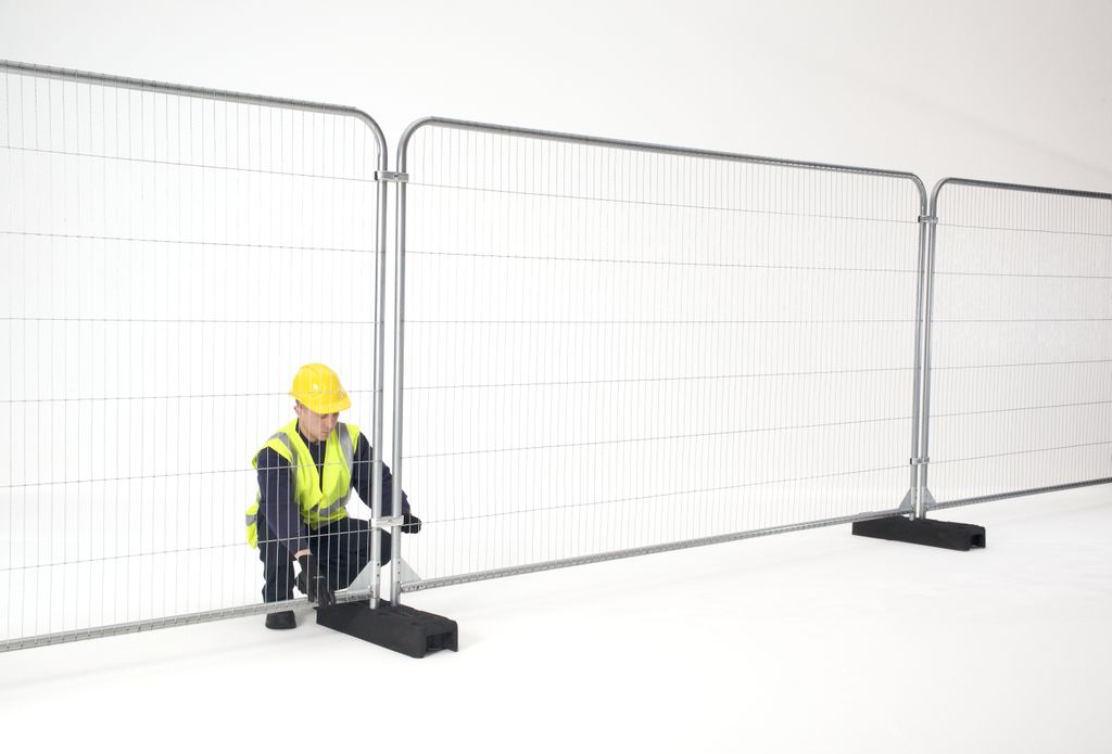 Heavy Duty Round Top Temporary Fence